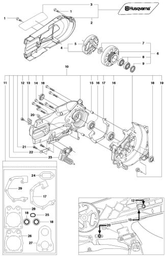 K760 Crankcase 2013>