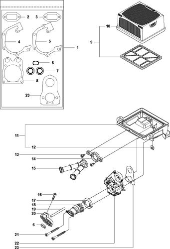 K760 Air Filter (Up To 2012)