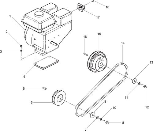 Clutch 3/4"