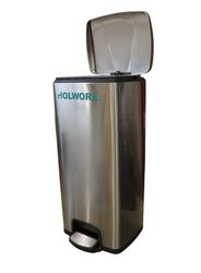 Stainless Steel Flip Top Bin