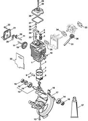 Cylinder And Piston 40mm