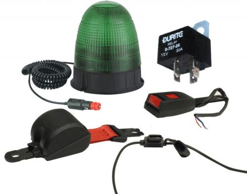 Green LED Beacon Belt Kit - Mag Base Beacon
