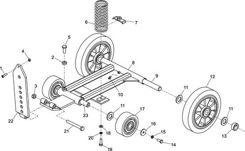 Belle Duo 350X Lifting Frame