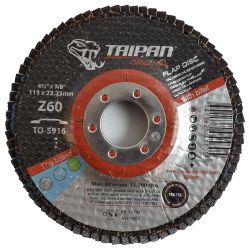 4 1/2" (115mm) Abrasive Flap Disc (60 Grit)