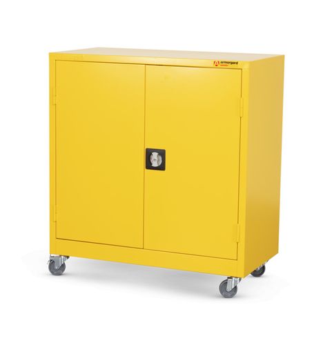 Hazardous Mobile Coshh Cupboard - 900 X 480 X 1010mm