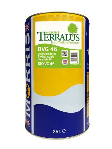 Terralus BVG46 Bio Hydraulic Oil 25Ltr