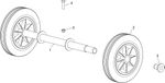 Wheel Kit Axle