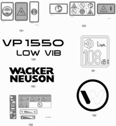 Vp1550 Low Vib Label