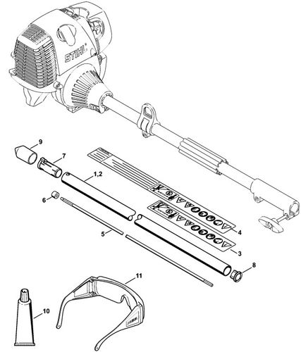 Drive Tube Assembly 25.4mm