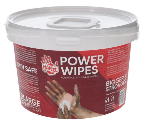 Hanzle Power Hand Towels (90 Wipes)