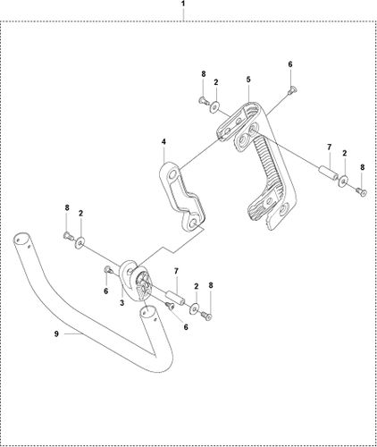 Husqvarna LF75 Vibration Damped Handle