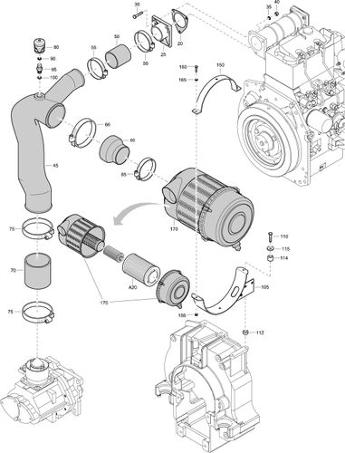 XAS47Dd(G) Air Inlet