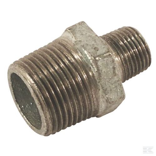 2" To 1 1/4" BSP Malleable Reducing Nipple