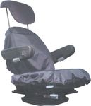 High Back Seat Cover - Black