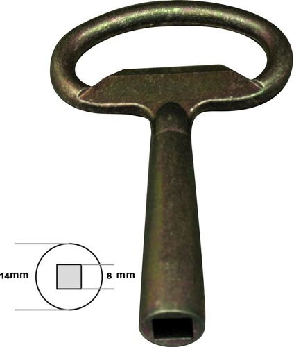 Sk 400A Panel Key - 8mm Square