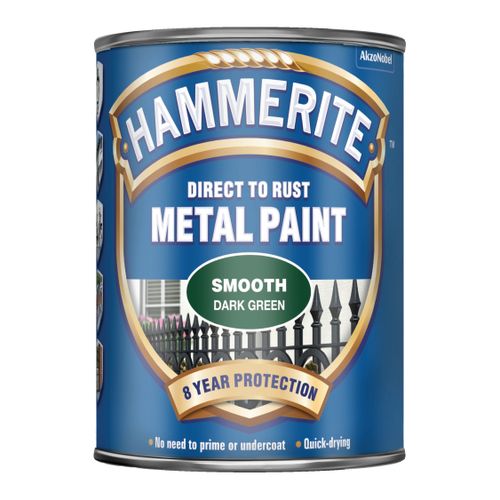 Hammerite Smooth Dark Green Paint 750ml
