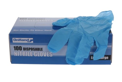 Blue Nitrile Gloves - Standard Duty