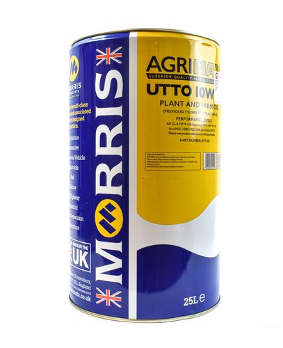 Agrimax Utto 10W-40 Gear Oil JCB Spec - Gear Oil Plus 25Ltr For JCB Part Number 4000/2205