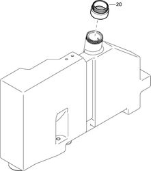 Connection Nut Fuel Tank