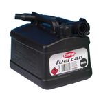 Black 5 Ltr Plastic Fuel Can