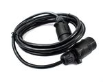 Trailer Extension Cable 2X 7 Pin Plug M/M - 3 Metres (HEL0267)