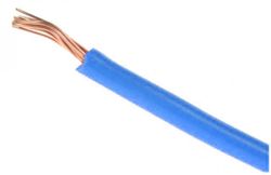 0.5mm2 Blue Single Core Cable - Thin Wall (1.0mm2 Equivalant)