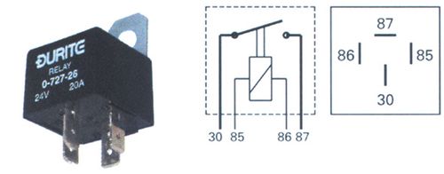 Relays 4 Pin - Make And Break