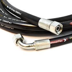 JCB Style Hose OEM: 333/E0841 BSP 6740mm (HMP1284)