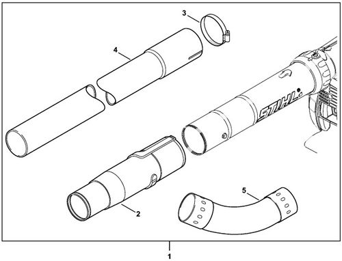 Stihl BG86 Gutter Cleaning Parts