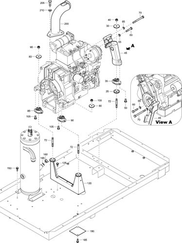 XAS90 Dd Frame & Mounts