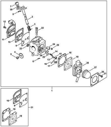 Throttle Shaft With Lever