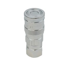 1/4" BSP Female Flat Faced Coupling