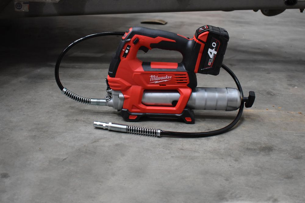 Introducing the 18V Milwaukee Grease Gun