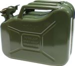 10 Ltr Green Steel Jerry Can