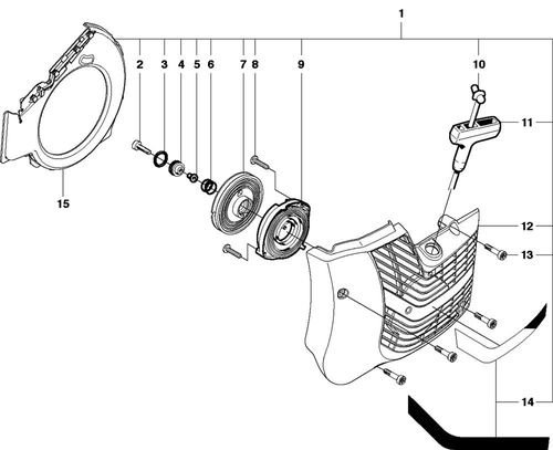 K750 Recoil Starter