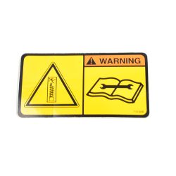 Safety Label, Compressed Spring Package