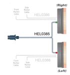 PRIMARY INPUT WIRING HARNESS FOR HEL0386 (HEL0385)