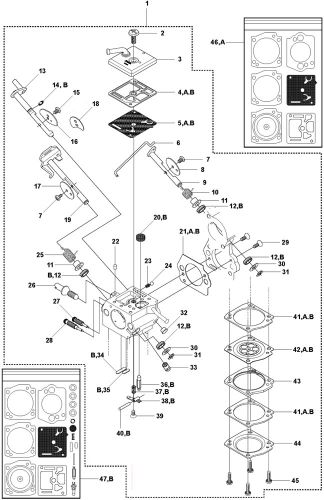 K760 Carburettor (Up To 2012)