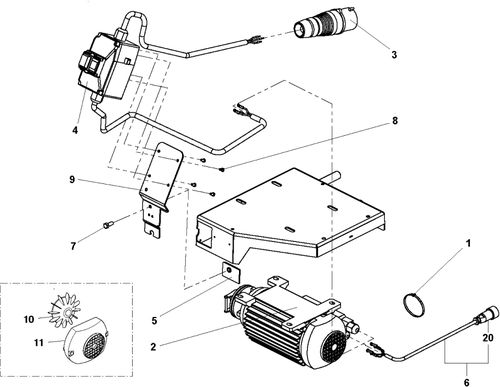 Husqvarna TS400F Motor 110V