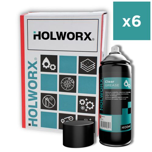 Holworx Clear Grease 400ml | Box Of 6