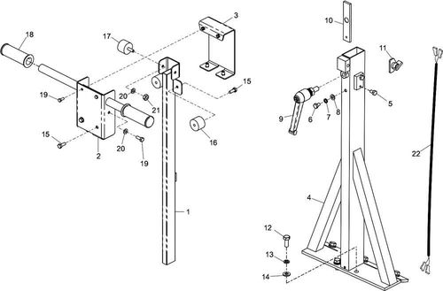 Belle Duo 350X Handle Assembly