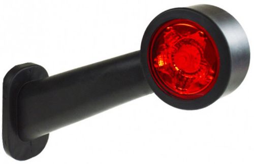45° Red/White Long LED Out Line Marker Lamp Right Hand