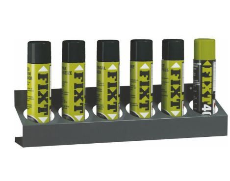 Aerosol Can Storage Holder | Holds 6 Cans