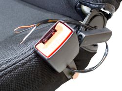 JCB Style Air Suspension Seat - No Armrests For JCB Part Number Lgv84-C1-1