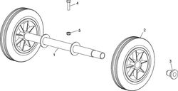 Wheel Axle Kit