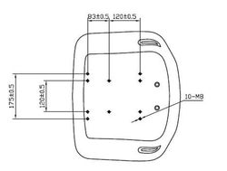 P2 Dumper Pan Seat (HTL0146)