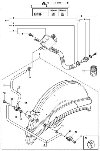 K760 Water Attachment (Up To 2012)