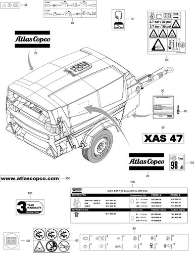 XAS90 Dd Markings - CFM For Hardhat