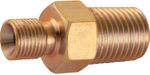 3/8" BSP - 3/8" BSPT Male/Male Hydraulic Adaptor