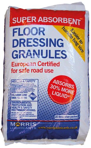 Absorbant Granules 20Ltr Bag Pallet - X 49 Bags